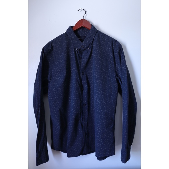 Abercrombie Super Slim Poplin Shirt 